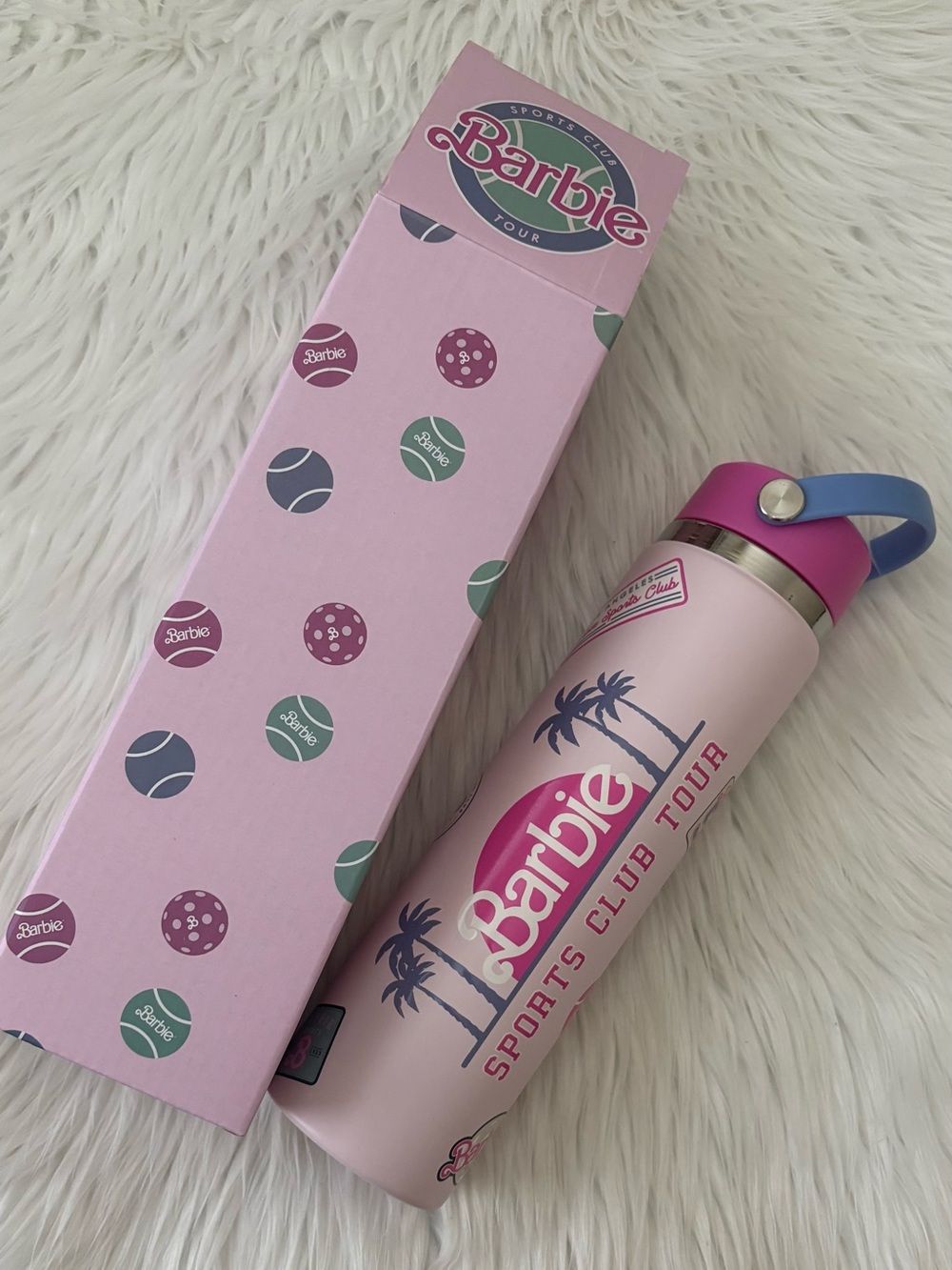 Barbie Sports Club Truck Tour Exclusive Metal 24 oz Water Bottle in Box